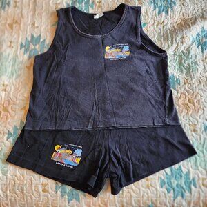 Small Panama Canal Tank Top/Shorts Combo